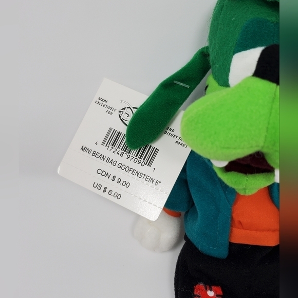 VINTAGE DISNEY STORE MINI BEAN BAG PLUSH COLLECTIBLE MIXED LOT GOOFY BEAST BUGS - Picture 4 of 13